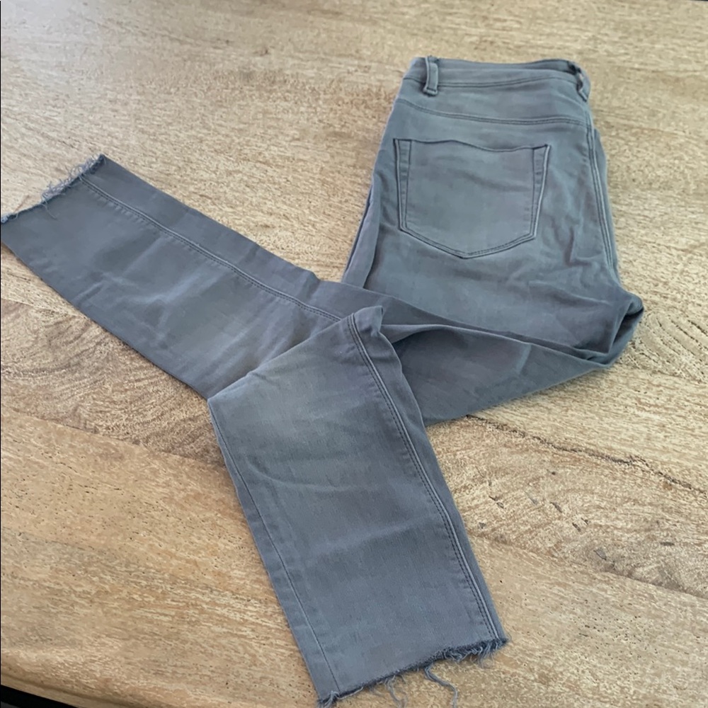 ASOS Petite Gray Skinny Jeans